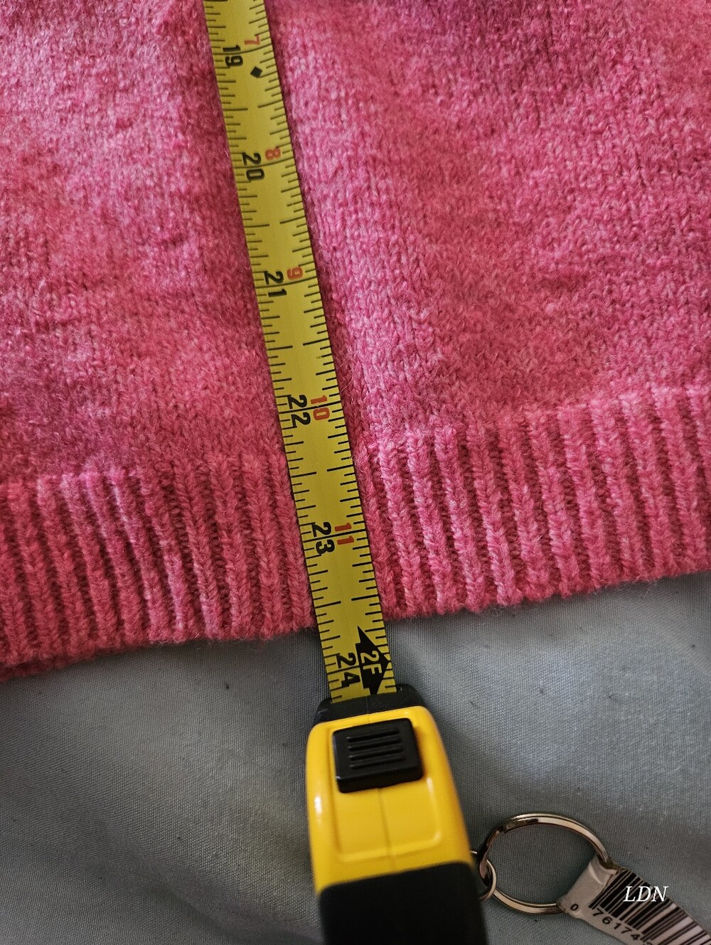 🆕️Pink Long Sleeve Sweater - Picture 4 of 4